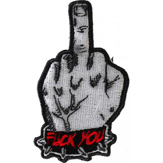 Fuck You Middle Finger Patch