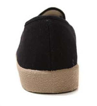 Thumbnail for Zig Zag Slip-On Shoes Black/Gum Sole 7206