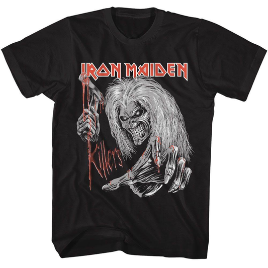 Iron Maiden Red And White Killers T-Shirt