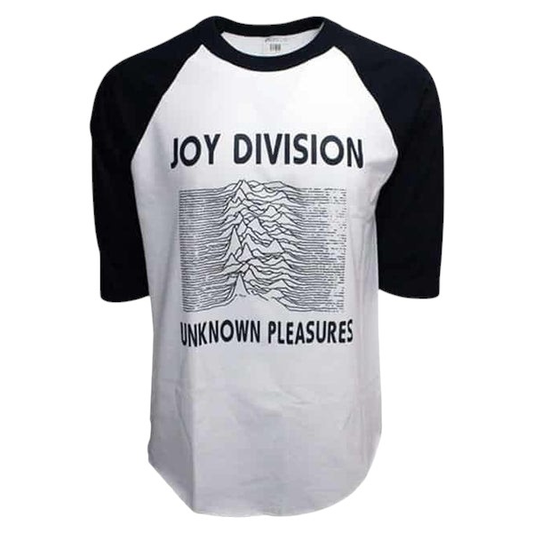 Joy Division Unknown Pleasures Baseball Tee