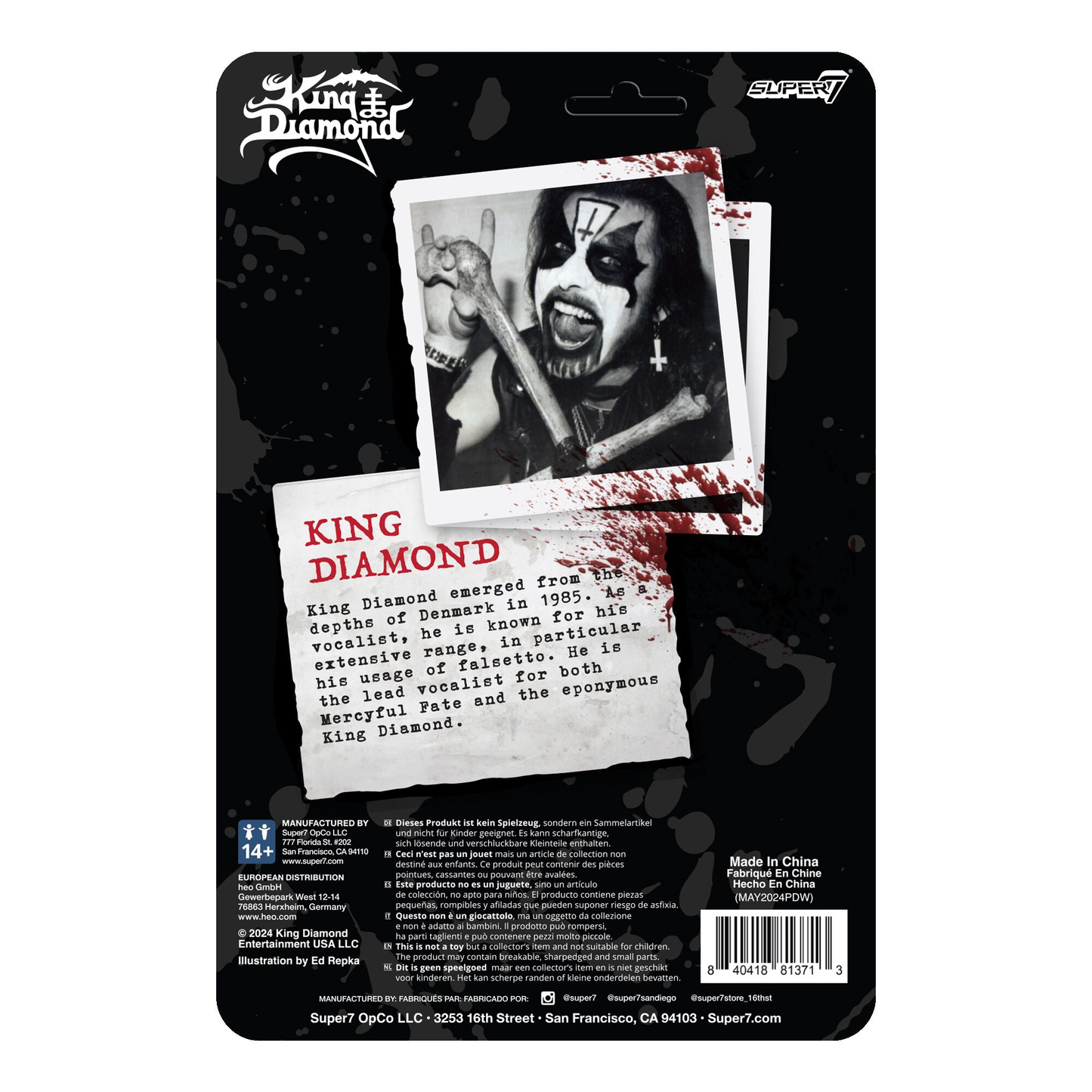King Diamond Figurine by Super7