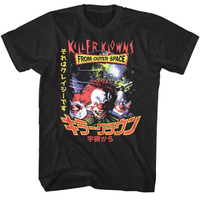 Thumbnail for Killer Klowns Japanese Movie Poster T-Shirt