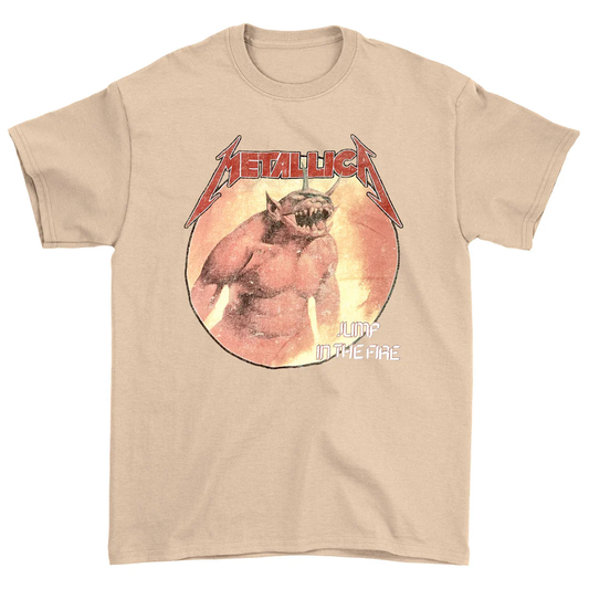 Metallica Jump In The Fire Sand T-Shirt