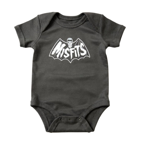 Misfits Bat Logo Baby Onesie