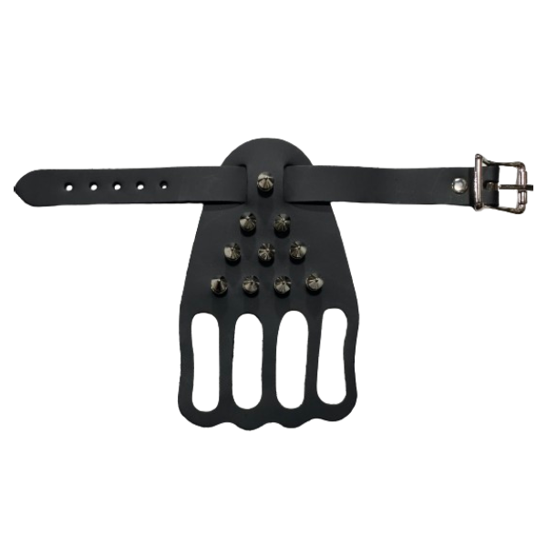 Bondage Leather Spike Stud Wristband