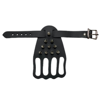 Thumbnail for Bondage Leather Spike Stud Wristband