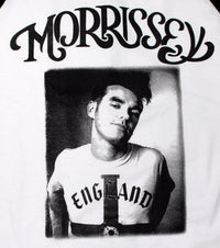 Thumbnail for Morrissey England White Baseball Tee