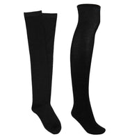 Thumbnail for Black Knee High Socks