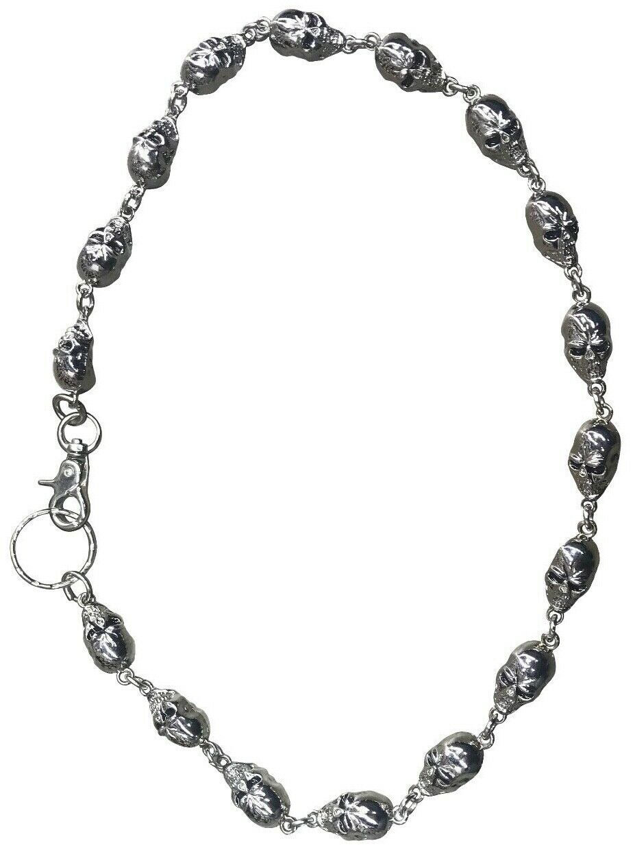 Skull Wallet Chain 31"