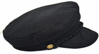 Thumbnail for Black Wool Greek Fisherman Hat