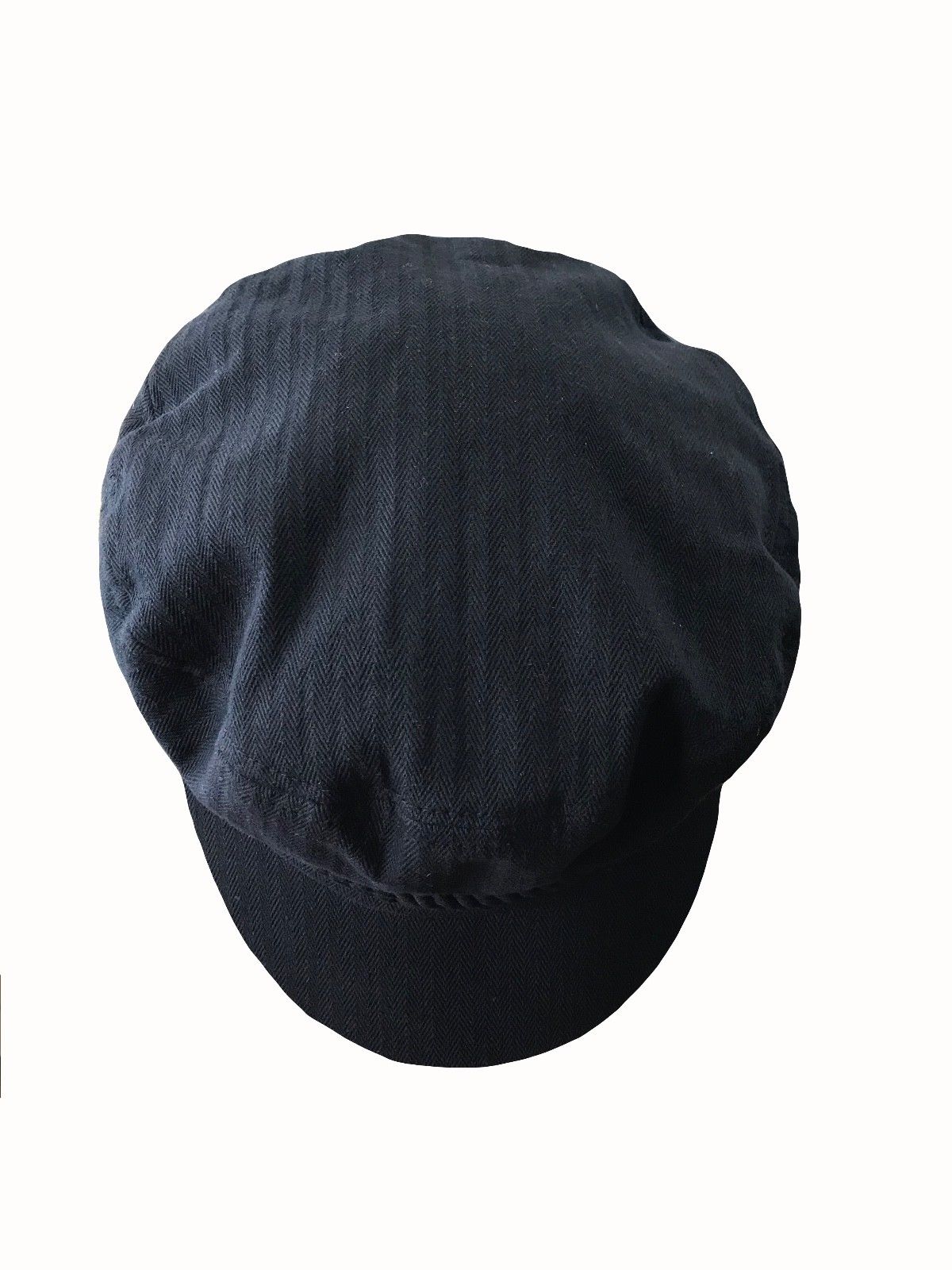 Black Cotton Greek Fisherman Hat