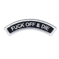 Thumbnail for Fuck Off and Die Arc Name Tag Patch
