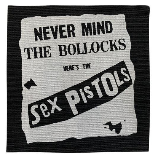 Sex Pistols Never Mind the Bollocks Cloth Patch