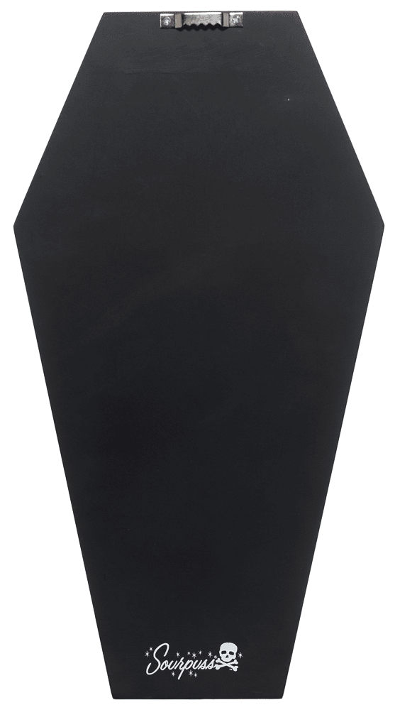 Black Coffin Shelf by Sourpuss Clothing