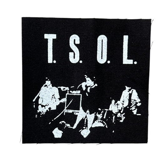T.S.O.L Canva Patch