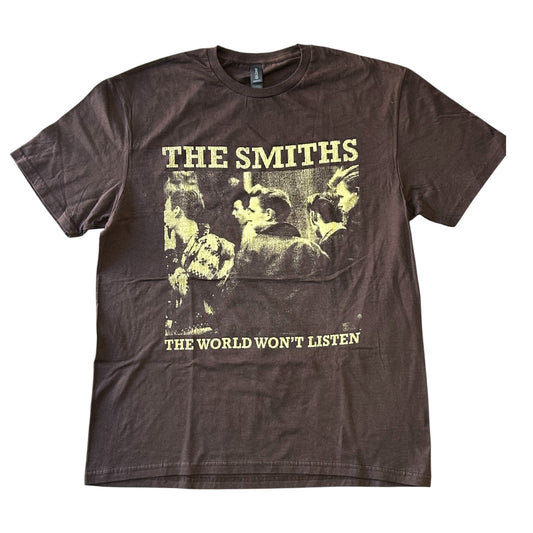 The Smiths Group Photo Brown T-Shirt