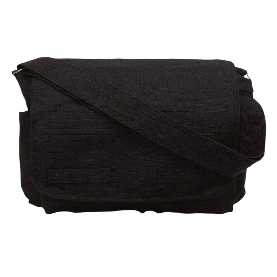Black Military Messenger Bag