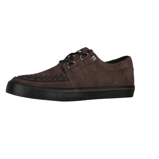 TUK Brown Suede Creeper Sneaker A3433