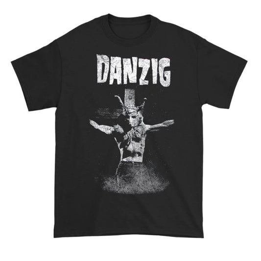 Danzig Skull Man On Cross T-Shirt