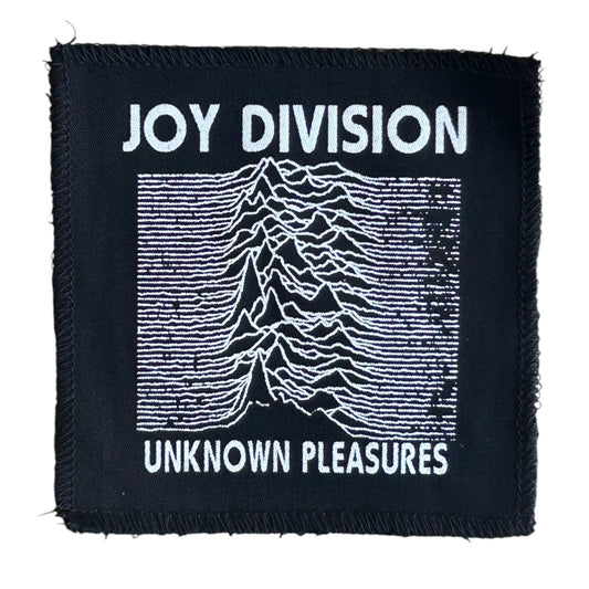 Joy Division Unknown Pleasures Cloth Patch