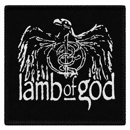 Lamb of God Winged Skull Patch