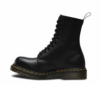 Thumbnail for Dr. Martens 1919 Black Fine Haircell Steel Toe 10-Eye Boot