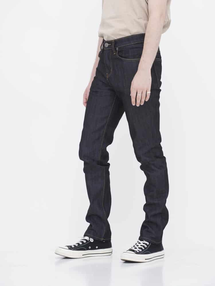 Dark Blue Denim Skinny Jeans by Neo Blue