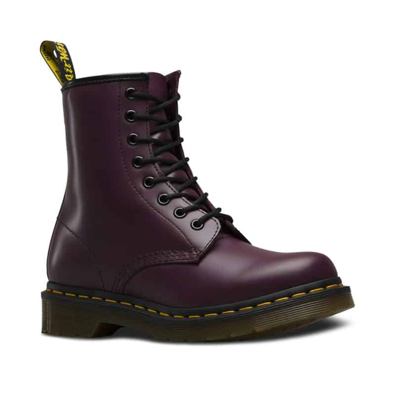 1460/11821500 Purple Smooth 8-Eye Boot