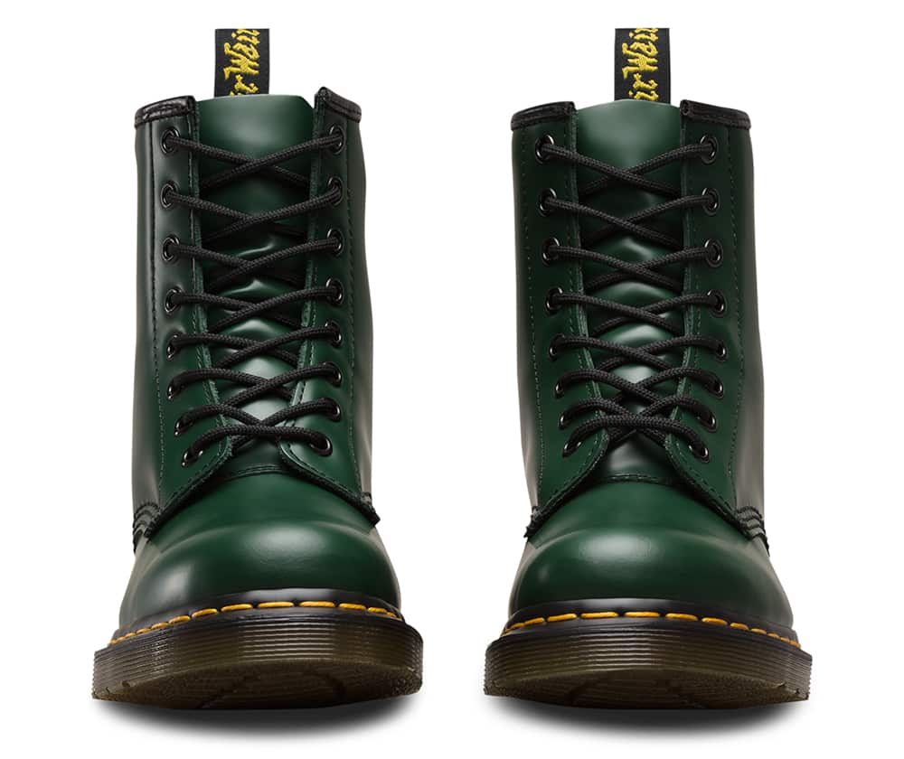 Dr. Martens 1460 Green Smooth 8-Eye Boot