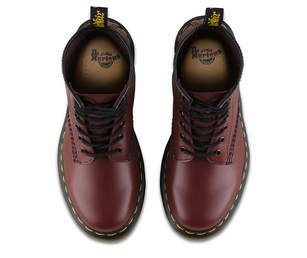 Dr. Martens 1460 Cherry Red Smooth 8-Eye Boot – Red Zone