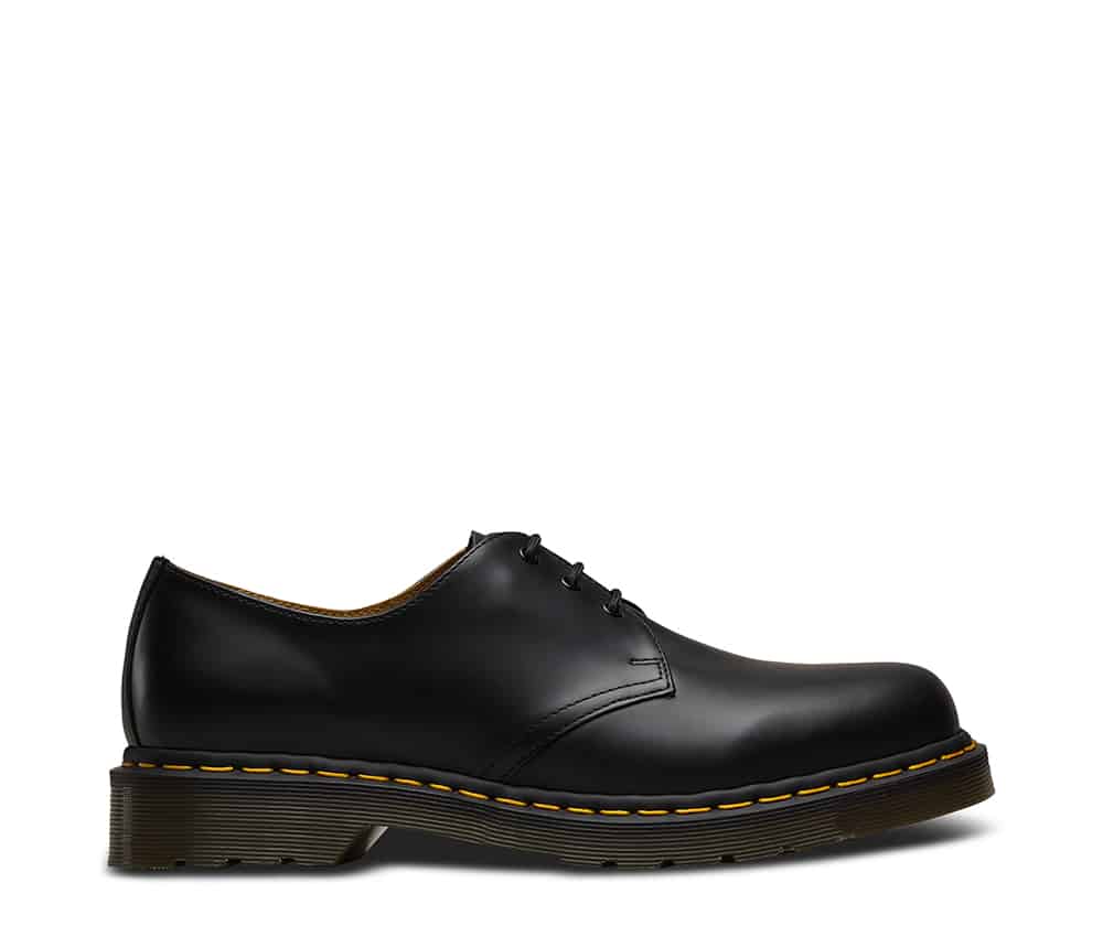 Dr. Martens 1461 Black Smooth 3-Eye Shoe