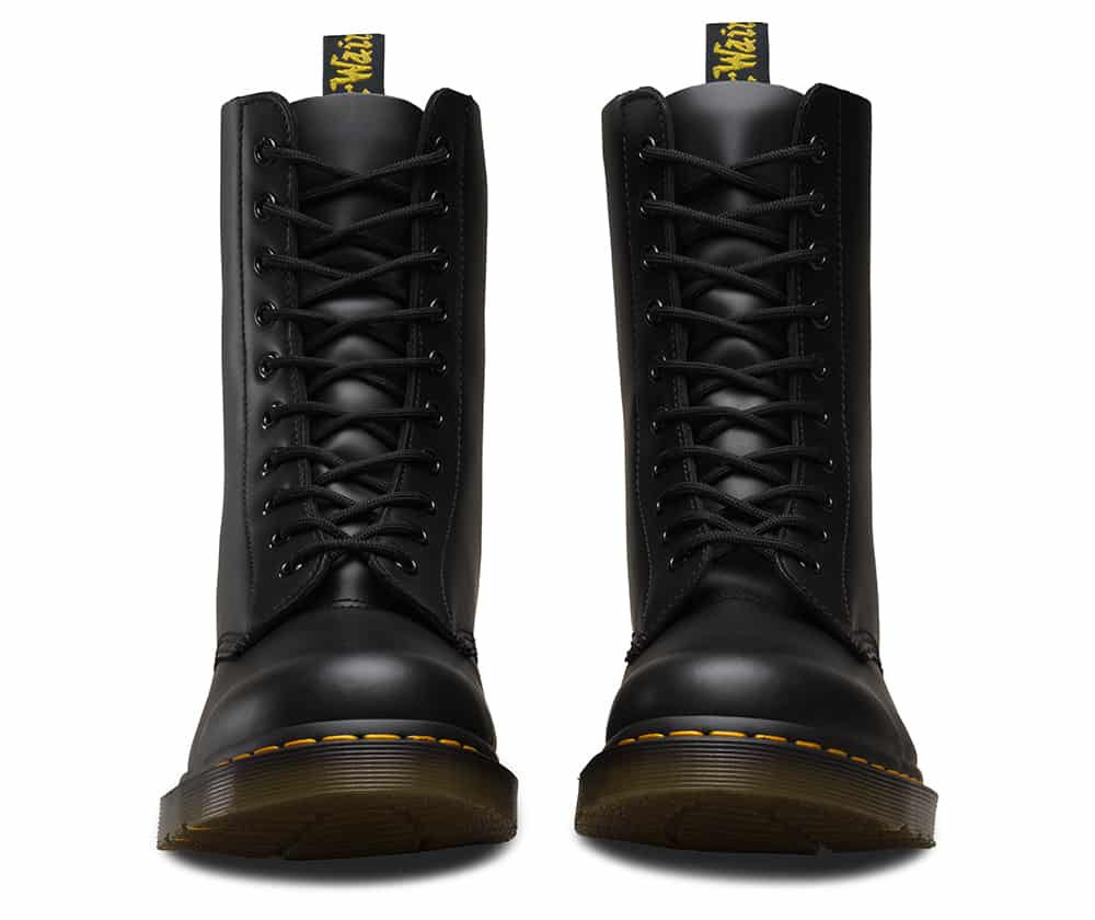 Dr. Martens 1490 Black Smooth 10-Eye Boot