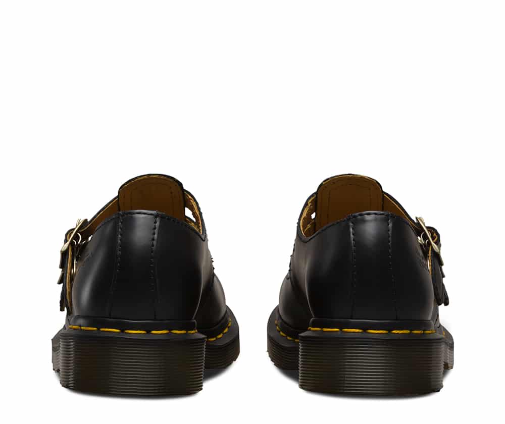 Dr. Martens 8065 Black Smooth Platform Mary Jane