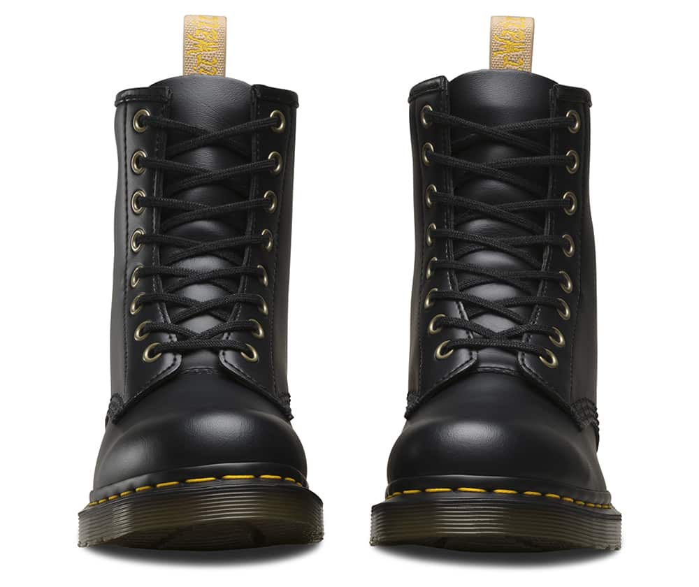 Dr. Martens 1460 Vegan Black Felix Rub Off 8-Eye Boot