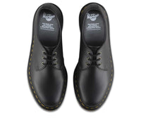 Thumbnail for Dr. Martens 1461 Vegan Black Felix Rub Off 3-Eye Shoe