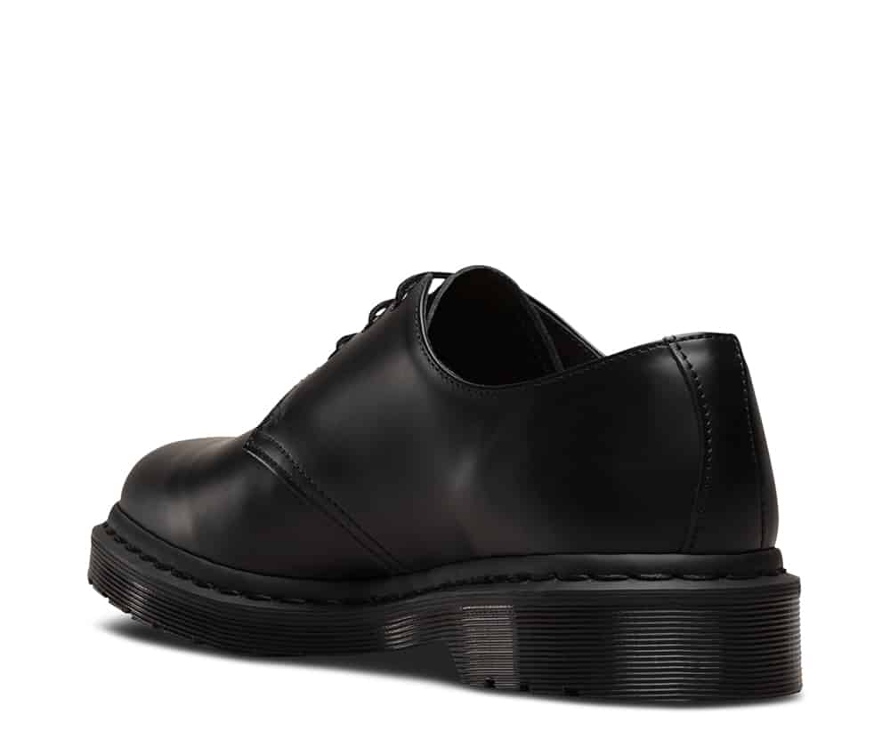 Dr. Martens 1461 Black Mono Smooth 3-Eye Shoe