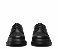Thumbnail for Dr. Martens 1461 Black Mono Smooth 3-Eye Shoe