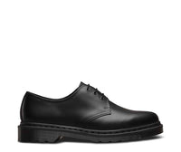 Thumbnail for Dr. Martens 1461 Black Mono Smooth 3-Eye Shoe