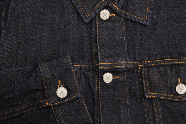 Darkblue Mens Casual Denim Jacket