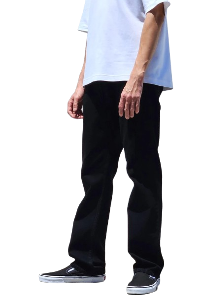 Black Straight Fit Jeans