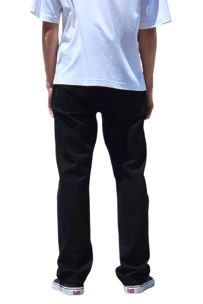 Black Straight Fit Jeans
