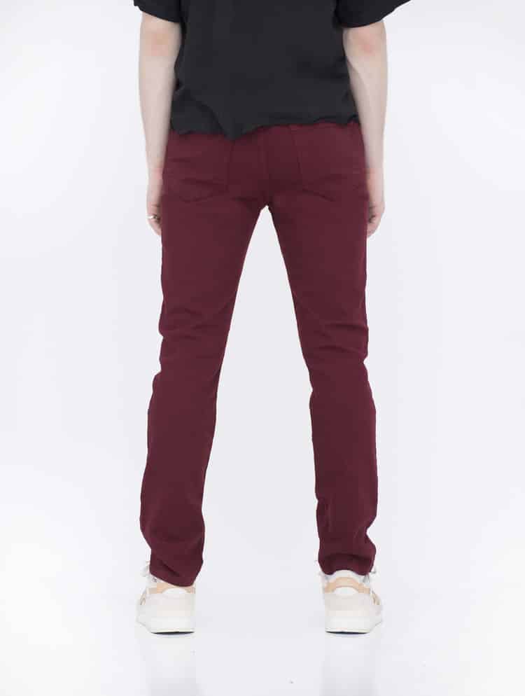 Burgundy Skinny Jeans by Neo Blue