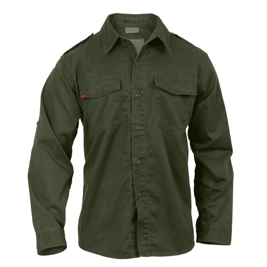Olive Fatigue Shirt