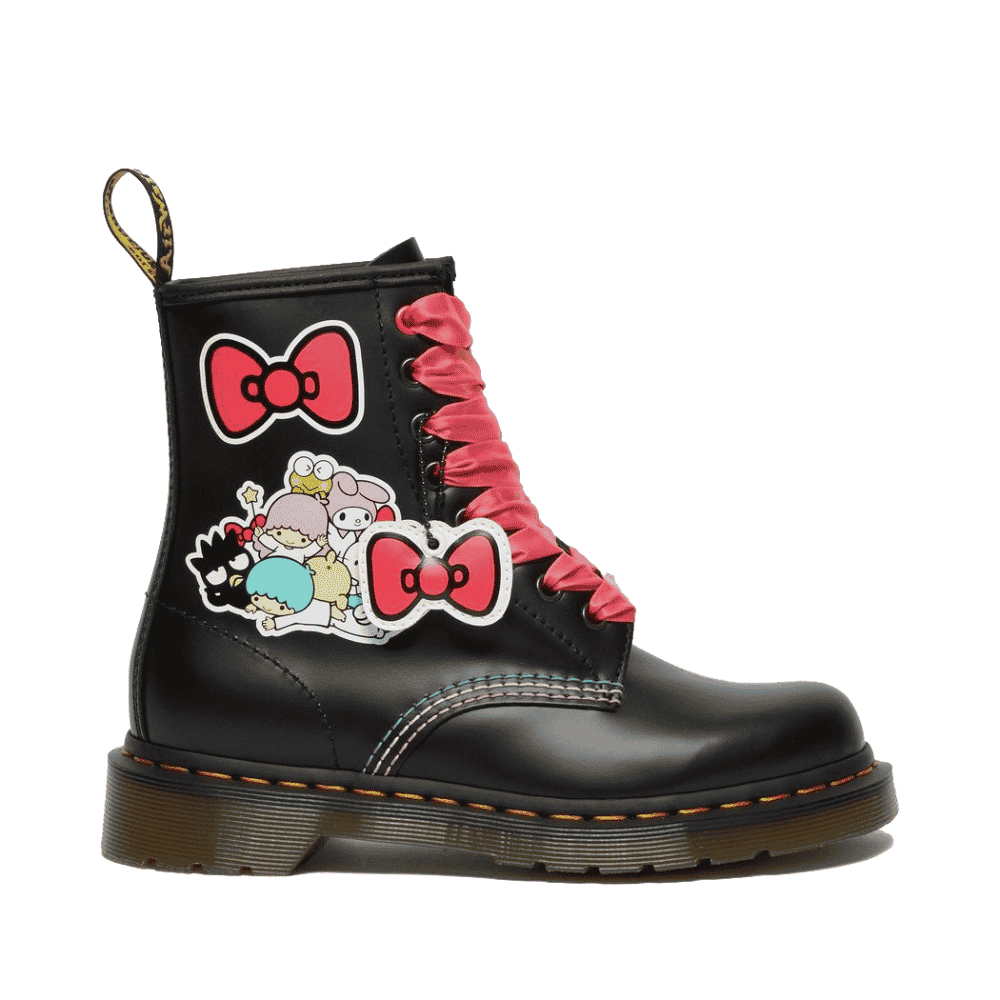 Dr. Martens 1460 Hello Kitty Boot Black – Red Zone