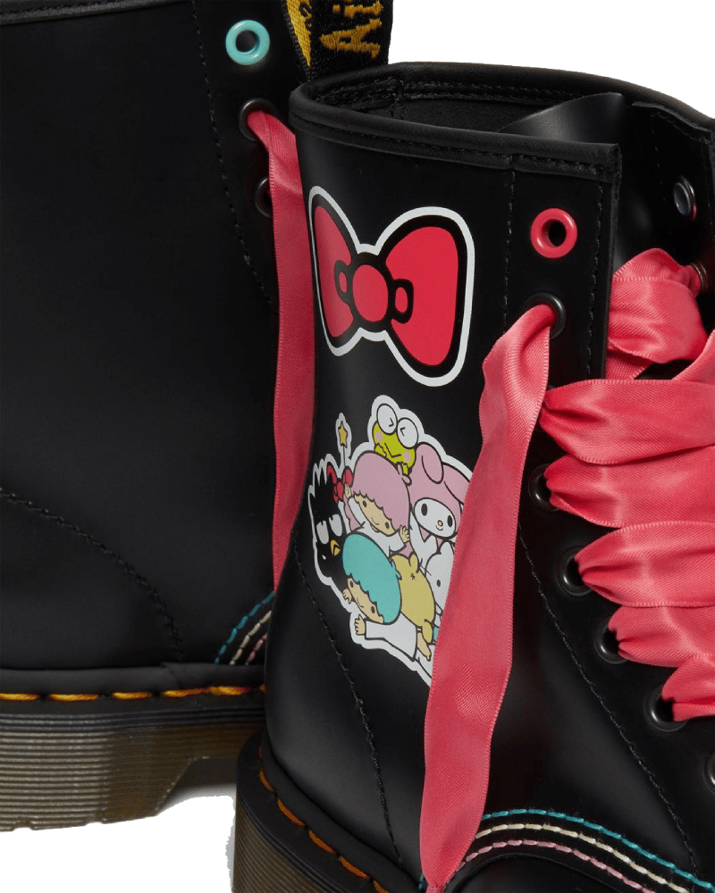 Dr. Martens 1460 Hello Kitty Boot Black – Red Zone