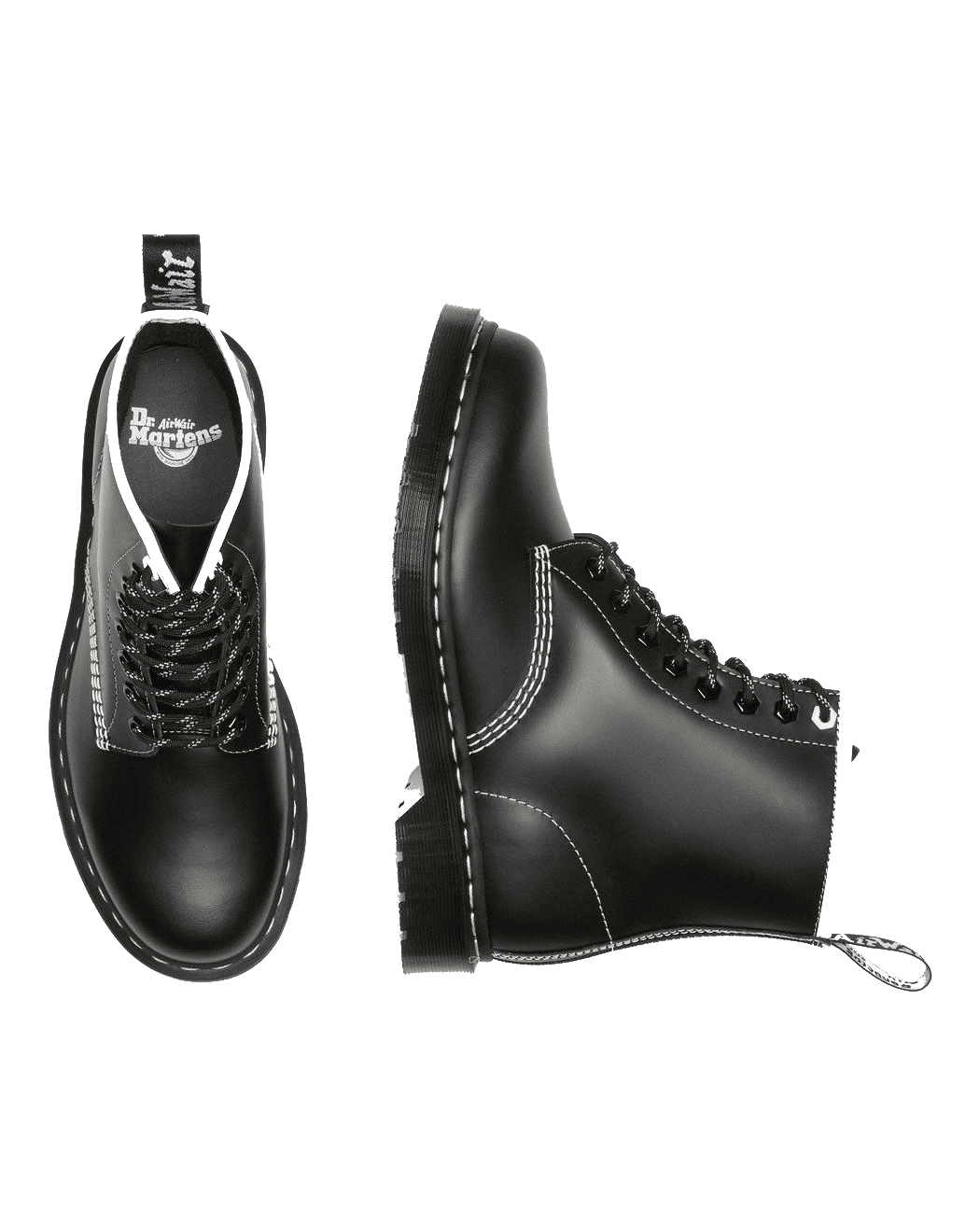 Dr. Martens BW Contrast Stitch 8-Eye Boot