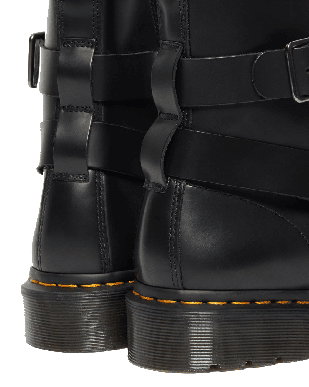 Dr. Martens Leather Harness Lace Up Boots