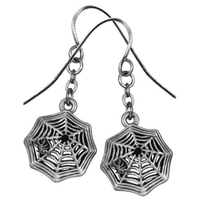 Thumbnail for Spider Web Earrings