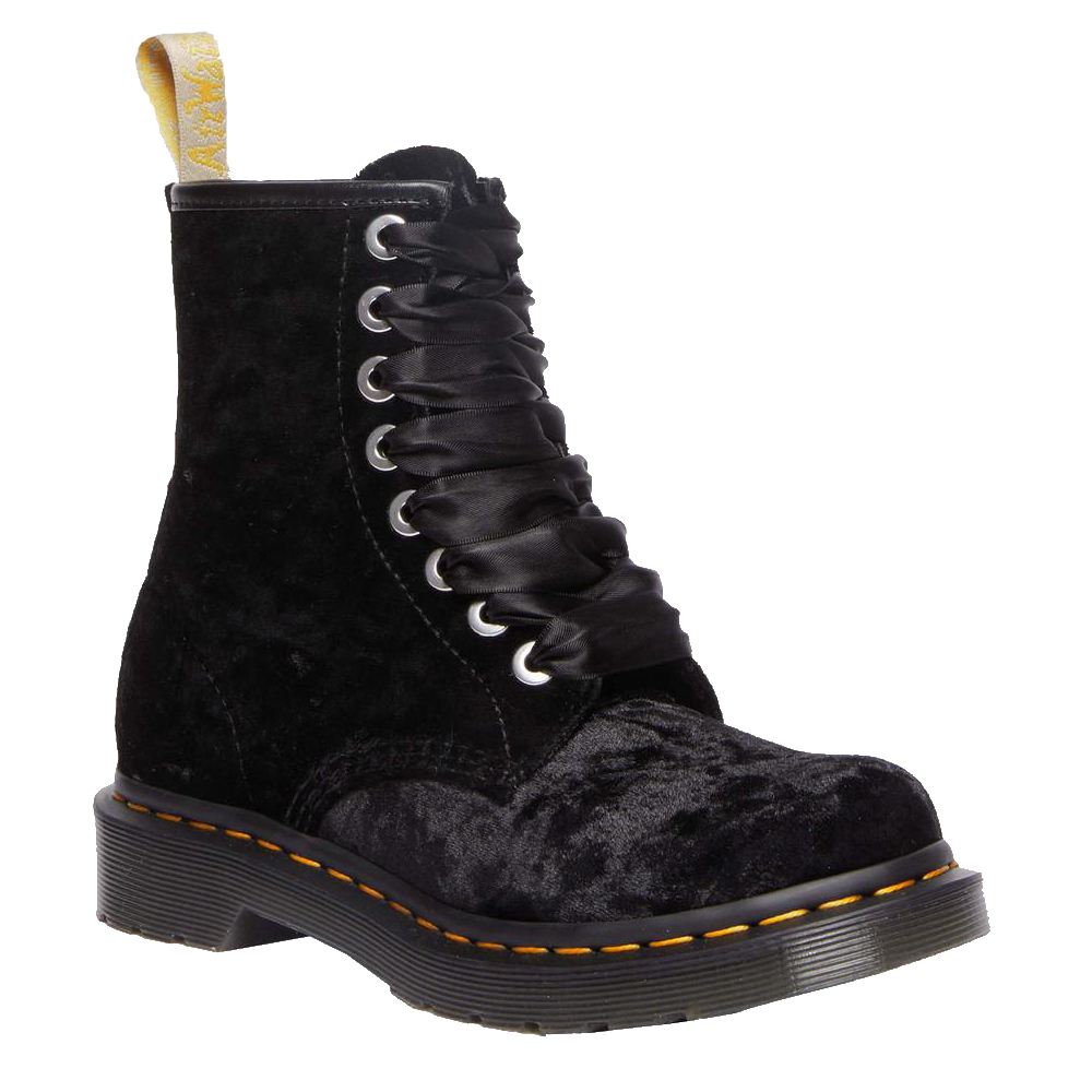 Dr. Martens Vegan 1460 Crushed Velvet 8-Eye Boot