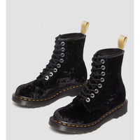 Thumbnail for Dr. Martens Vegan 1460 Crushed Velvet 8-Eye Boot